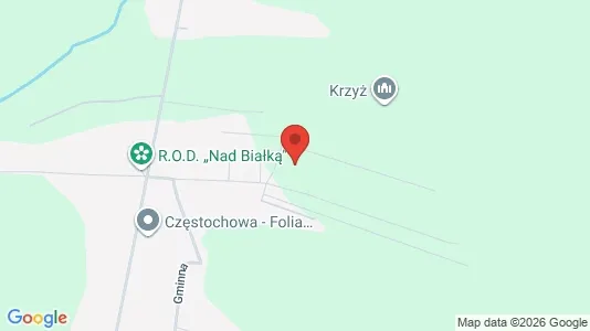Büros zur Miete i Częstochowa - kort over placeringen