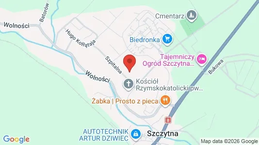 Kontorlokaler til leje i Kłodzki - kort over placeringen
