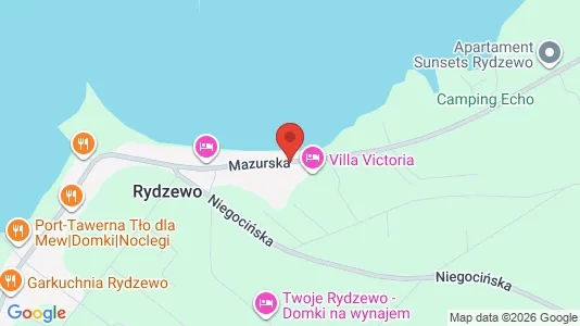 Büros zur Miete i Giżycki - kort over placeringen