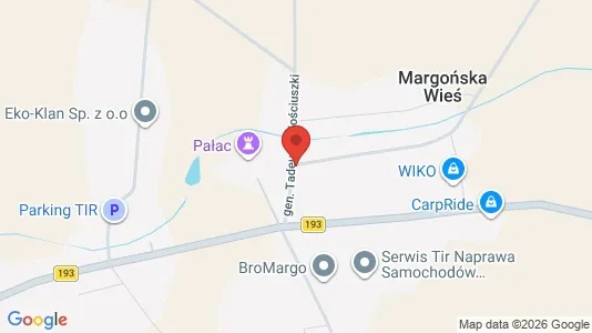 Kontorlokaler til leje i Chodzieski - kort over placeringen