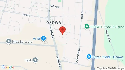 Office spaces for rent i Gdańsk - kort over placeringen