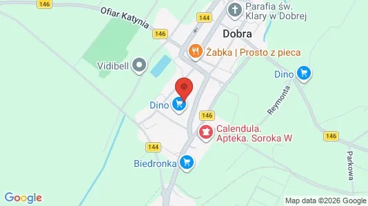 Büros zur Miete i Łobeski - kort over placeringen