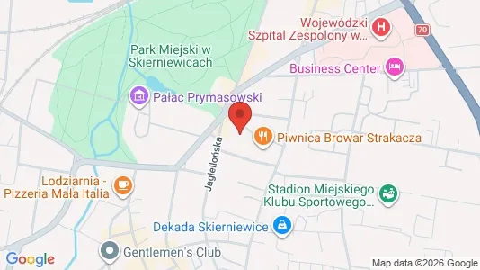 Lokale biurowe Do wynajęcia i Skierniewice - kort over placeringen