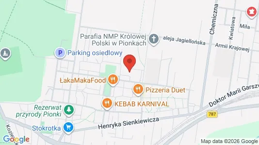 Kontorlokaler til leje i Radomski - kort over placeringen