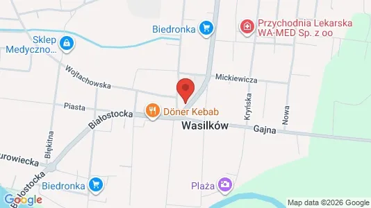 Lokale biurowe Do wynajęcia i Białostocki - kort over placeringen