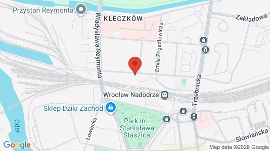 Espacios de oficina En alquiler i Wrocław - kort over placeringen
