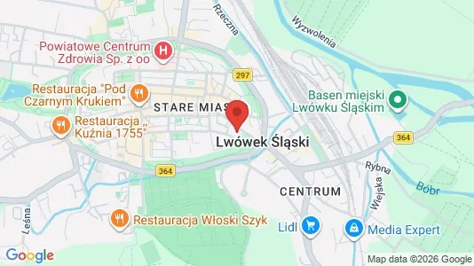 Office spaces for rent i Lwówecki - kort over placeringen