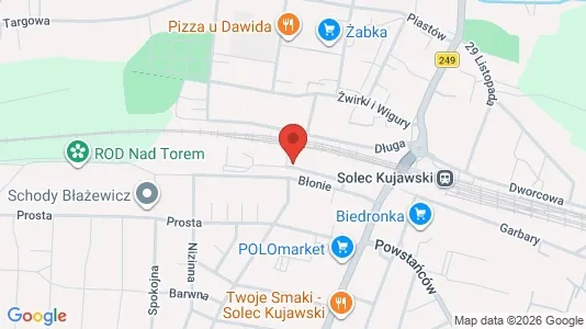 Lokale biurowe Do wynajęcia i Bydgoski - kort over placeringen