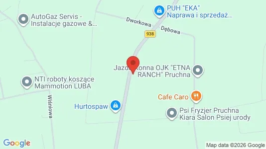 Büros zur Miete i Cieszyński - kort over placeringen