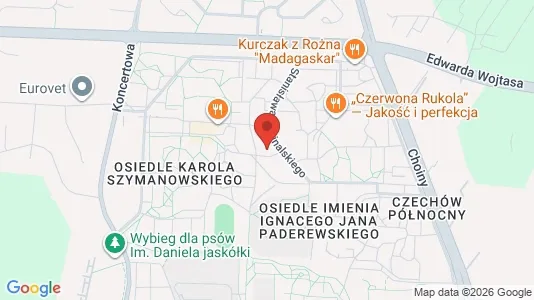Office spaces for rent i Lublin - kort over placeringen