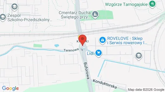 Toimistotilat Vuokrattavana i Wrocław - kort over placeringen