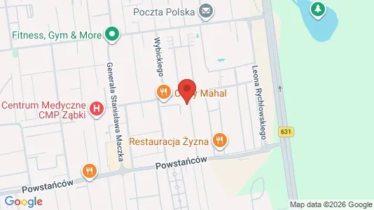 Office spaces for rent i Wołomiński - kort over placeringen