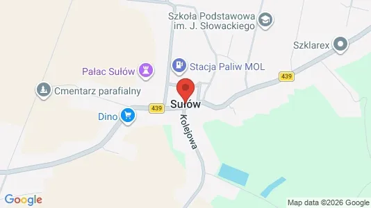 Kontorlokaler til leje i Milicki - kort over placeringen