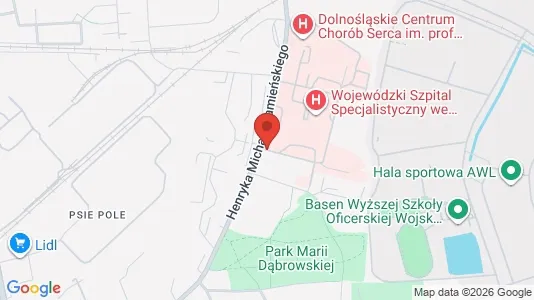 Lokale biurowe Do wynajęcia i Wrocław - kort over placeringen