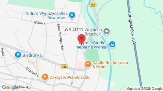 Lokale biurowe Do wynajęcia i Kłodzki - kort over placeringen
