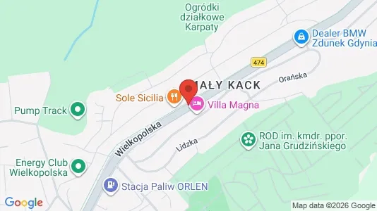 Espacios de oficina En alquiler i Gdynia - kort over placeringen