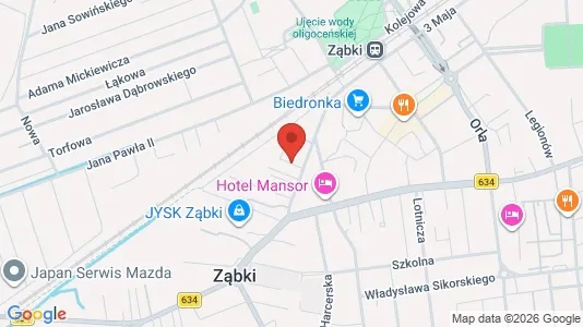 Office spaces for rent i Wołomiński - kort over placeringen