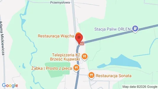 Kontorlokaler til leje i Włocławski - kort over placeringen