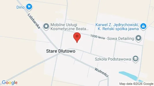 Kontorlokaler til leje i Działdowski - kort over placeringen