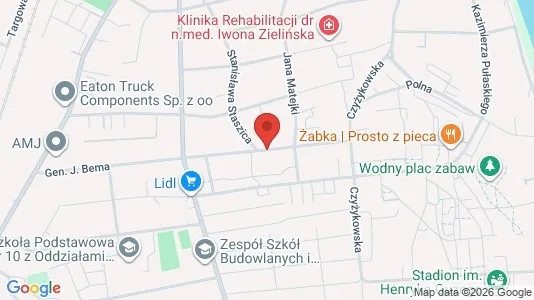 Office spaces for rent i Tczewski - kort over placeringen