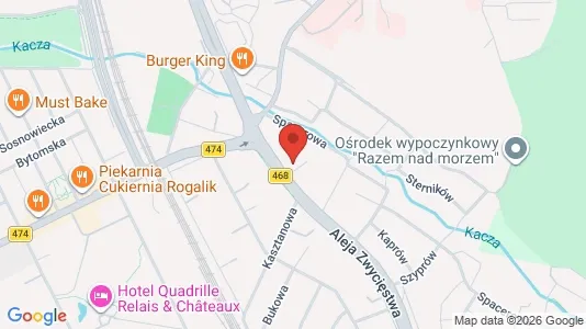 Lokale biurowe Do wynajęcia i Gdynia - kort over placeringen