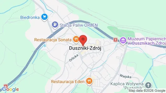 Office spaces for rent i Kłodzki - kort over placeringen