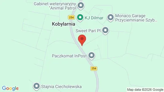 Kontorer til leie i Bydgoski - kort over placeringen