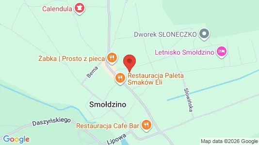 Kontorlokaler til leje i Słupski - kort over placeringen