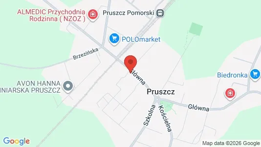 Office spaces for rent i Świecki - kort over placeringen
