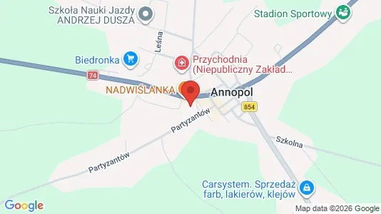 Office spaces for rent i Kraśnicki - kort over placeringen
