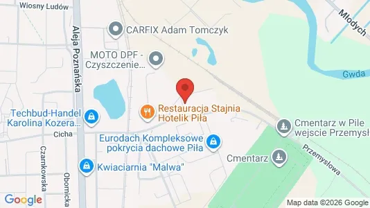 Lokale biurowe Do wynajęcia i Pilski - kort over placeringen