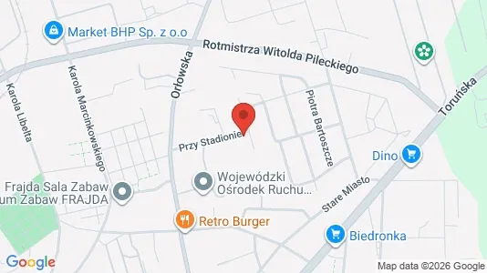 Office spaces for rent i Inowrocławski - kort over placeringen