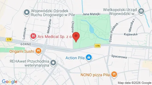 Lokale biurowe Do wynajęcia i Pilski - kort over placeringen
