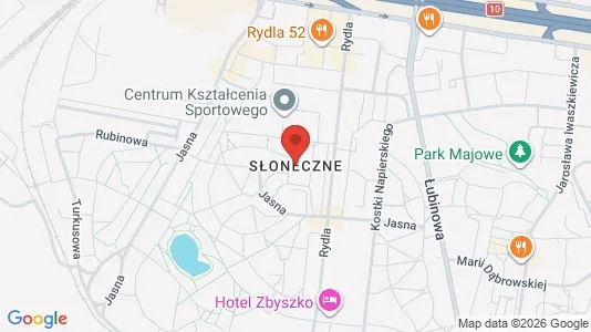 Büros zur Miete i Szczecin - kort over placeringen