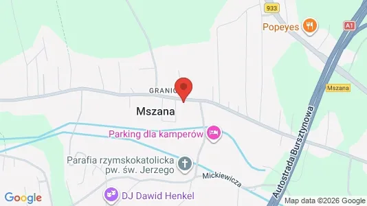 Kontorlokaler til leje i Wodzisławski - kort over placeringen