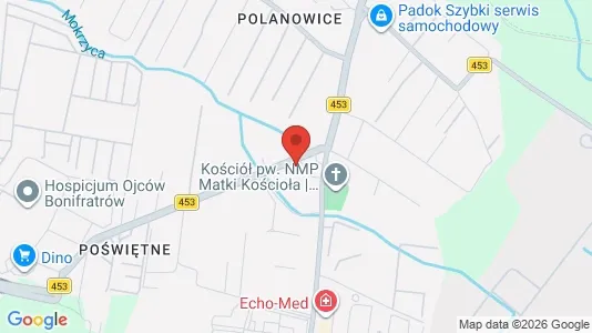Kontorlokaler til leje i Wrocław - kort over placeringen