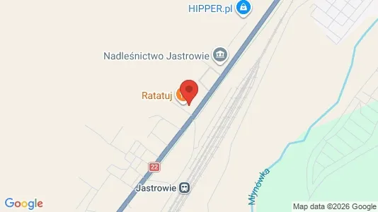 Kantorruimte te huur i Złotowski - kort over placeringen