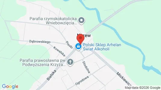 Kontorlokaler til leje i Białostocki - kort over placeringen