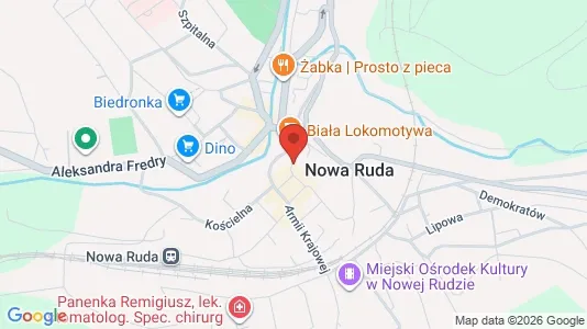 Office spaces for rent i Kłodzki - kort over placeringen
