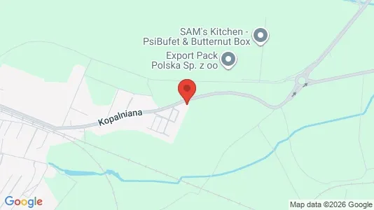 Office spaces for rent i Zabrze - kort over placeringen
