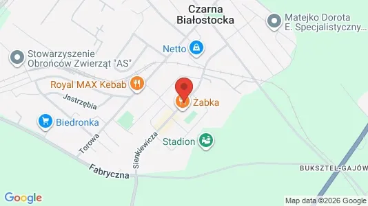 Büros zur Miete i Białostocki - kort over placeringen