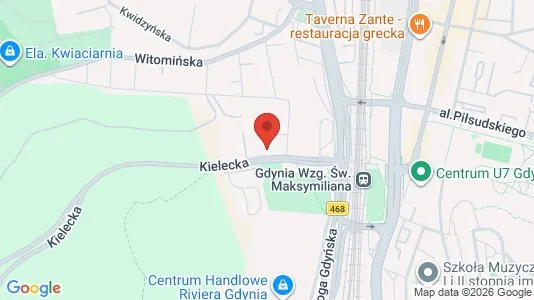 Lokale biurowe Do wynajęcia i Gdynia - kort over placeringen