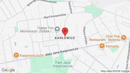 Toimistotilat Vuokrattavana i Wrocław - kort over placeringen
