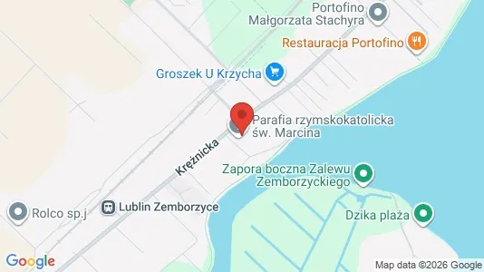 Kontorlokaler til leje i Lublin - kort over placeringen