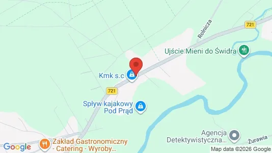 Büros zur Miete i Otwocki - kort over placeringen