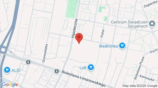Espacios de oficina En alquiler i Łódź - kort over placeringen