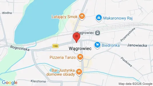 Kontorer til leie i Wągrowiecki - kort over placeringen