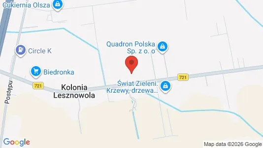 Office spaces for rent i Piaseczyński - kort over placeringen