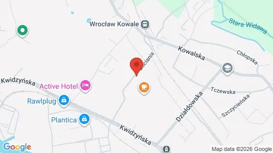 Büros zur Miete i Wrocław - kort over placeringen