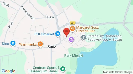 Kontorer til leie i Iławski - kort over placeringen